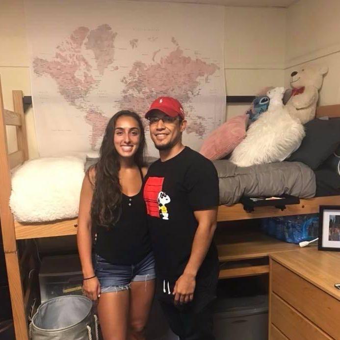 September 2018: Moving Marissa into sophomore year dorm @ Lafayette