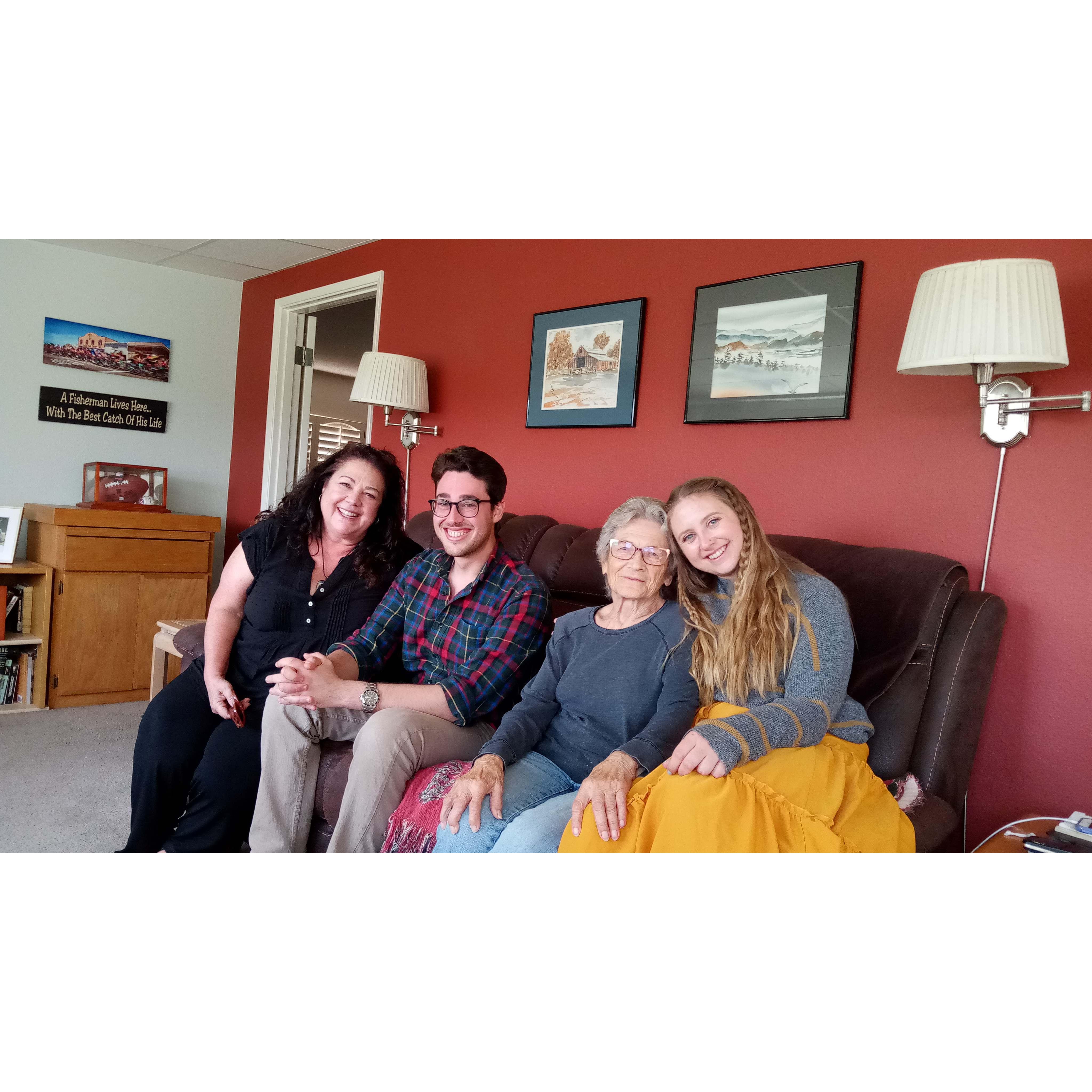 First time our families met!