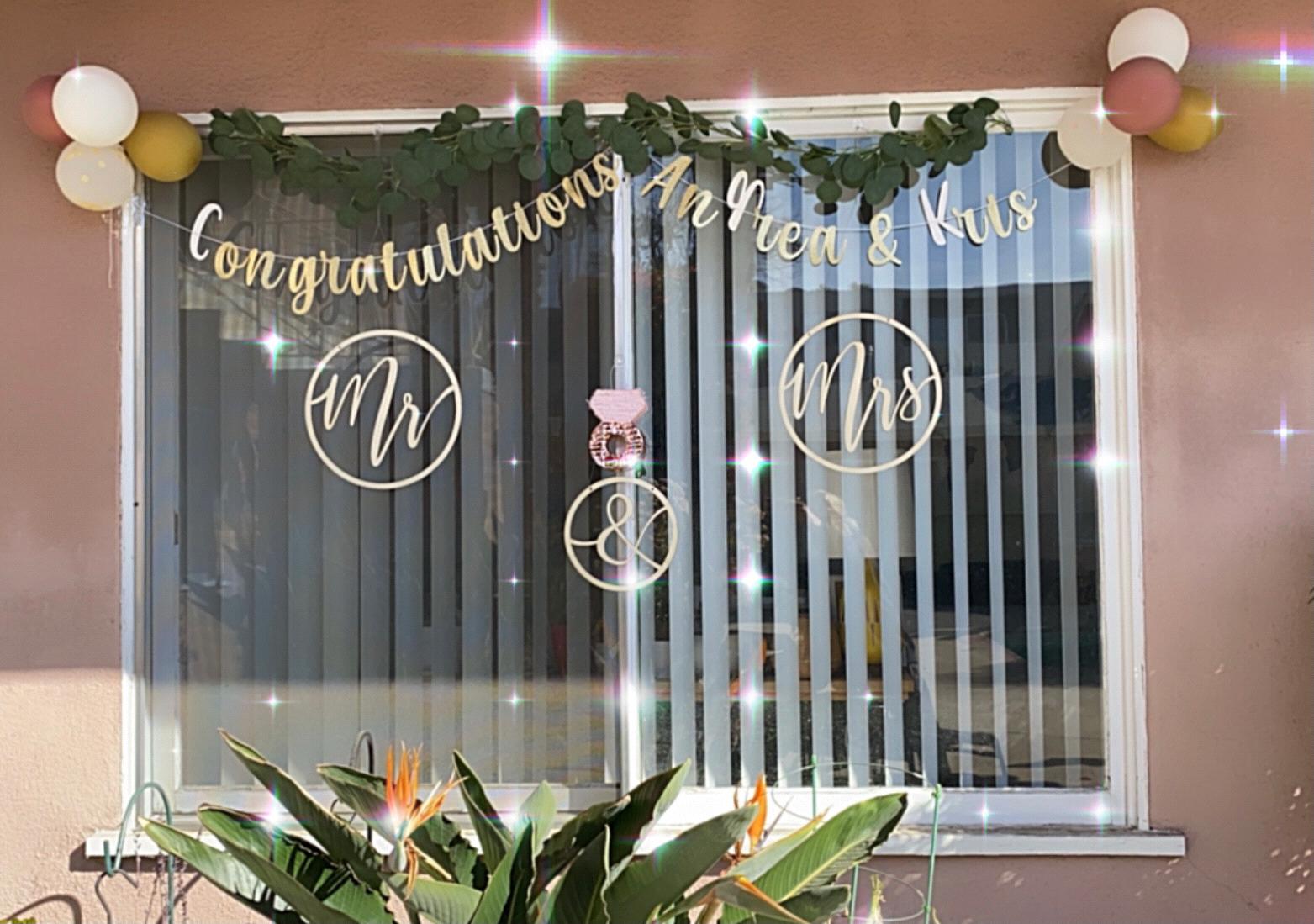 Welcomed home! Feeling the love!