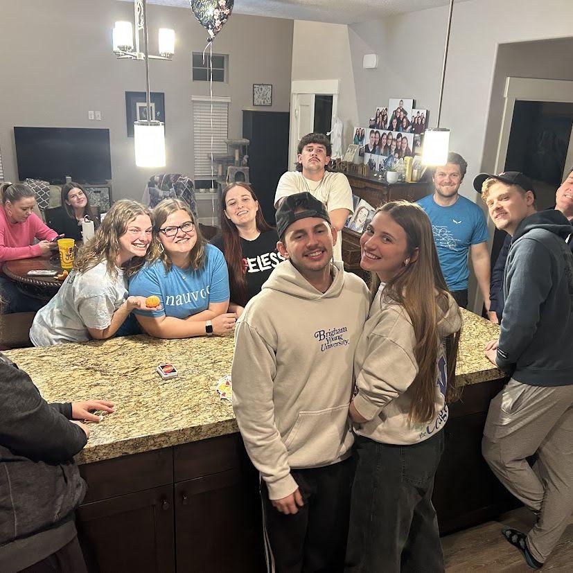 Taken at a cousins' dinner with the Stotts
