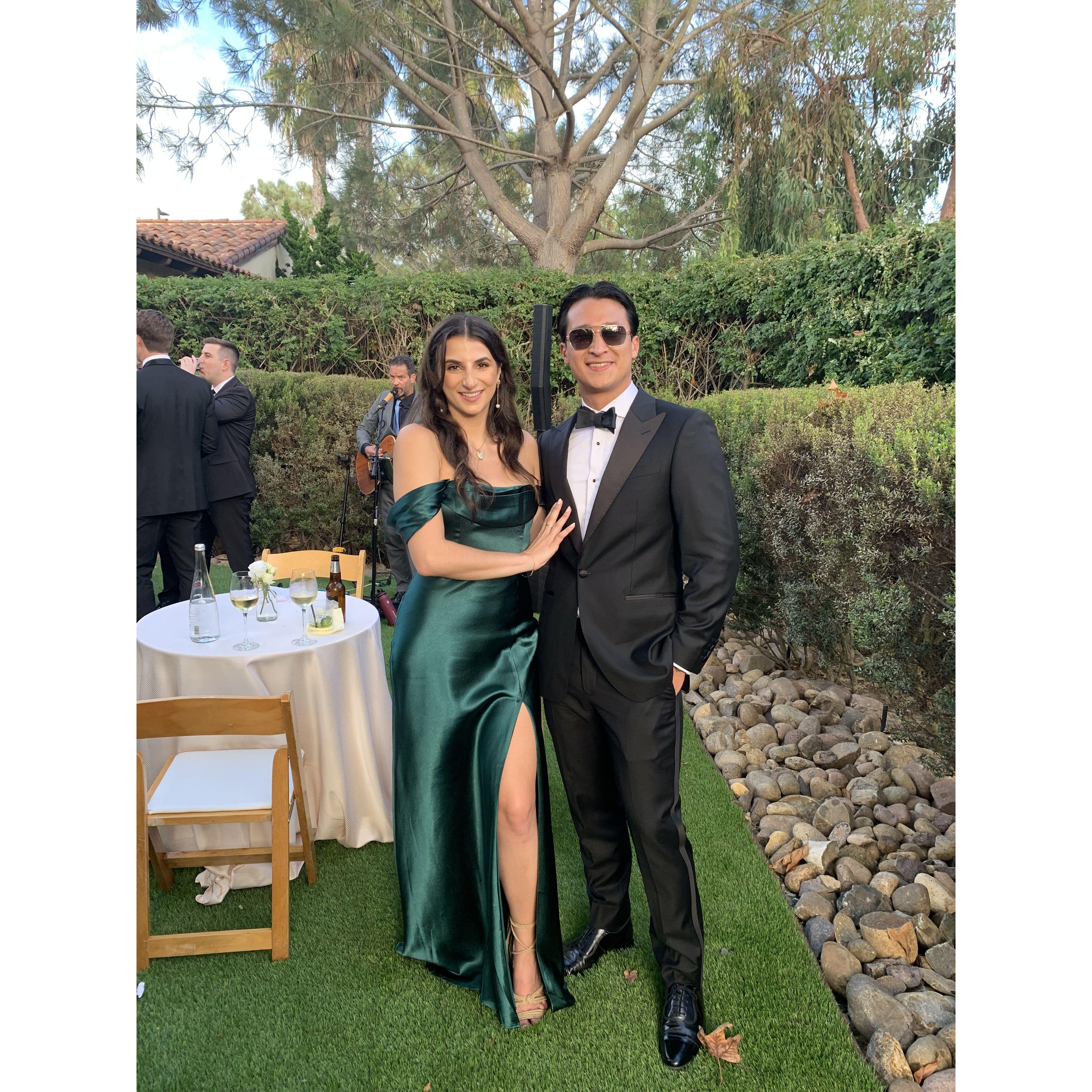 Celebrating the two that introduced us, Sam and Steven