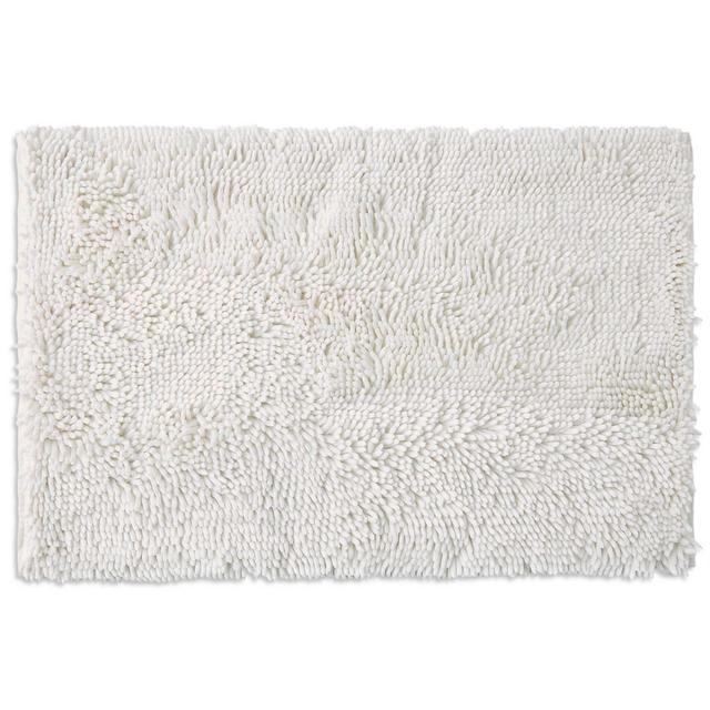 SALT® Noodle Large Bath Mat in White