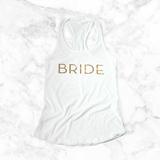 Bachelorette Party Bride Tank Top