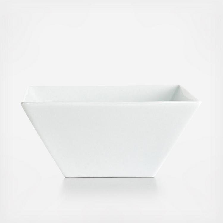 The Cellar Whiteware 20 oz. Square Cereal Bowl, Created for Macy's - Macy's