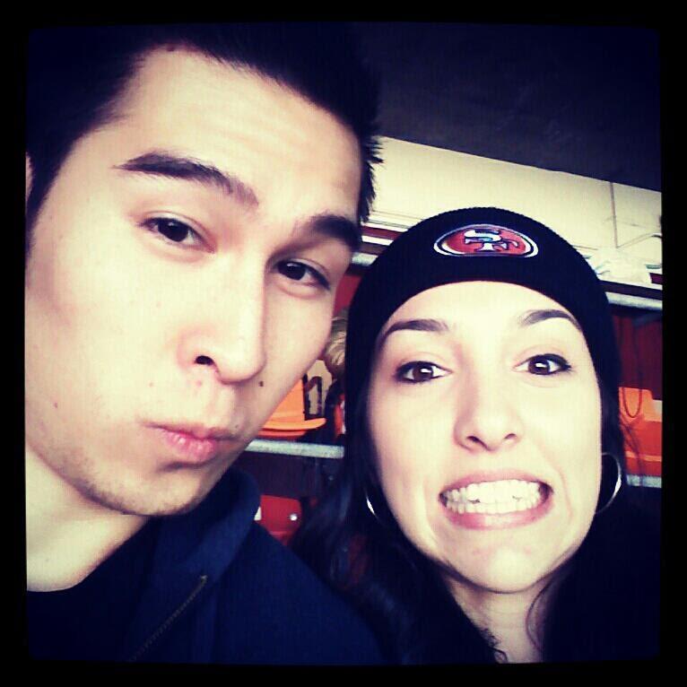 Catching one of the last 49er games at Candlestick