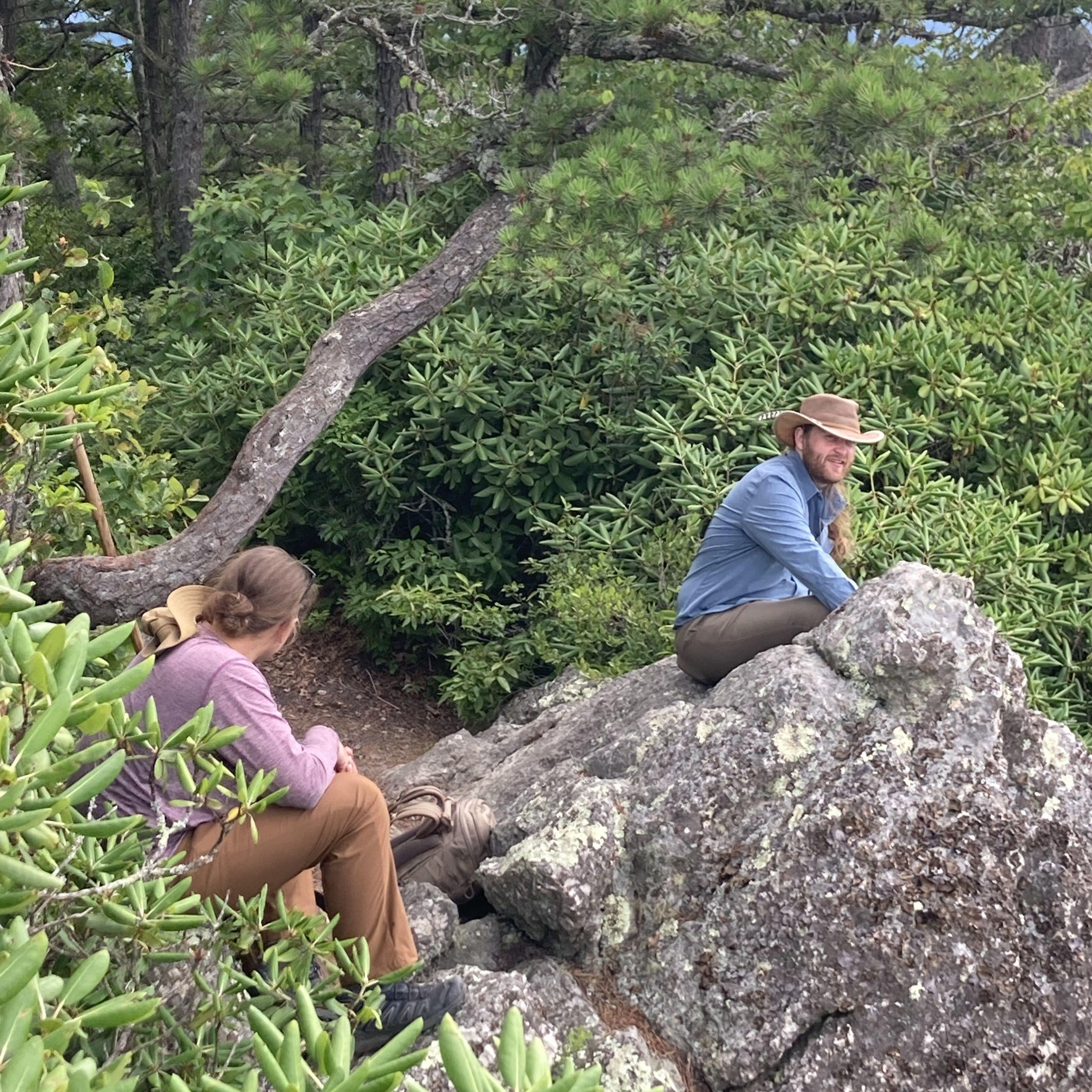 Hiking on Sand Mountain