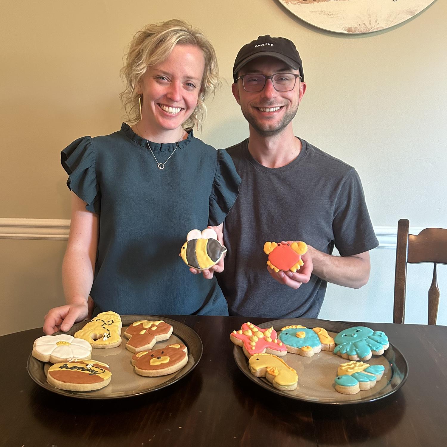 Decorating cookies from SLH cookies! 🥰