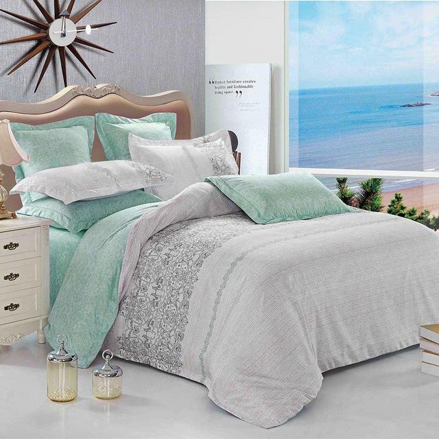 3 Piece Duvet Cover and Pillow Shams Bedding Set, Soft Microfiber Printed Reversible Design (Queen Size)