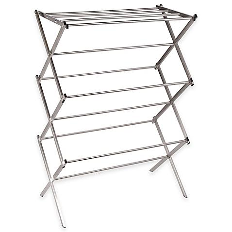 Household Essentials Folding X-Frame Clothes Dryer