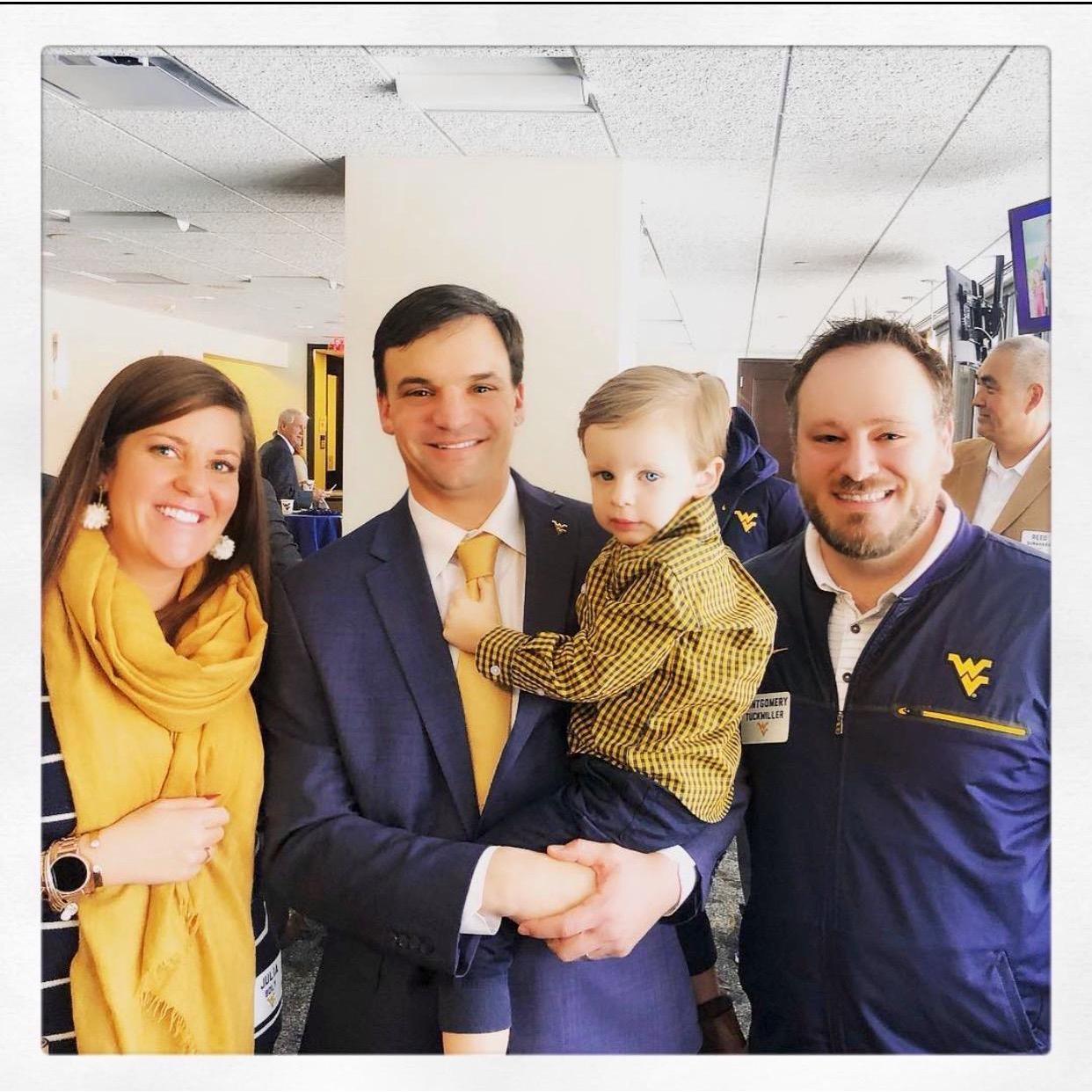 1.10.19 Meeting the "new" football coach, Neal Brown #TrustTheClimb