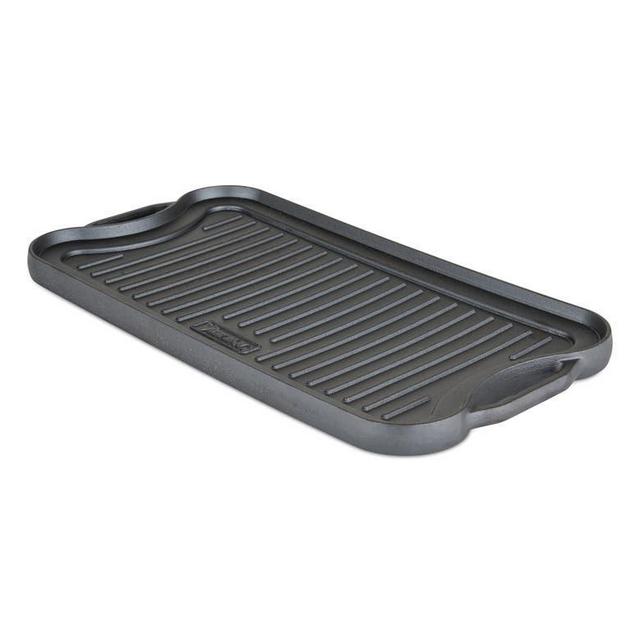 Cast Iron Double Burner Reversible Griddle & Grill