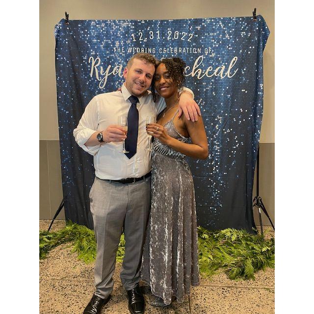 December 2022. Northern Virginia. Attending wedding #2 together. Shoutout Ryan!