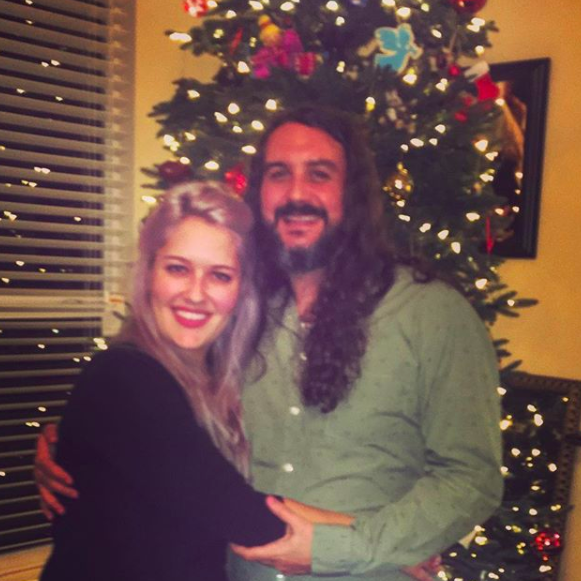 Laura and Taylor this past holiday season, 2018