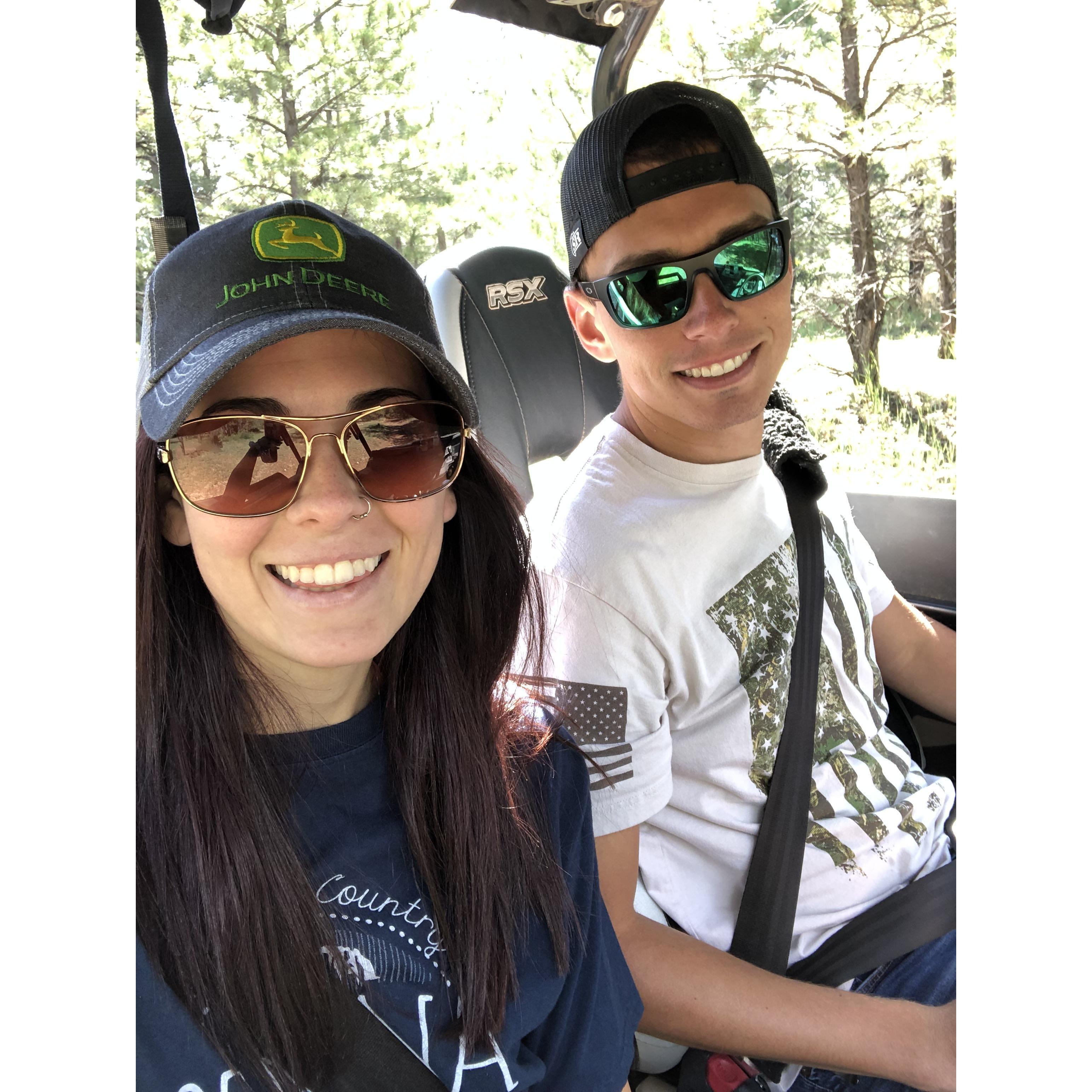 First solo camping trip. August 2019.