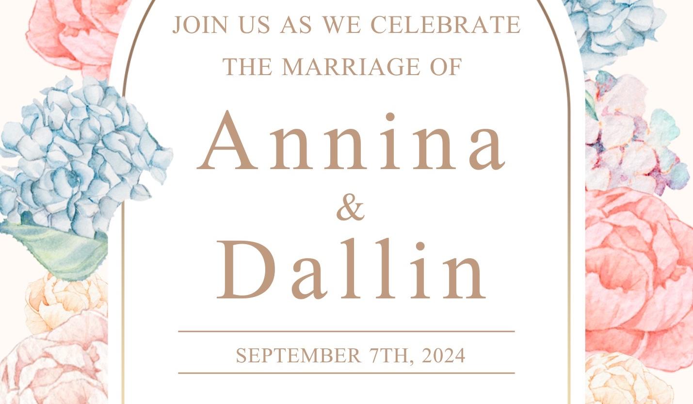 The Wedding Website of Annina Giannuzzi and Dallin Beus