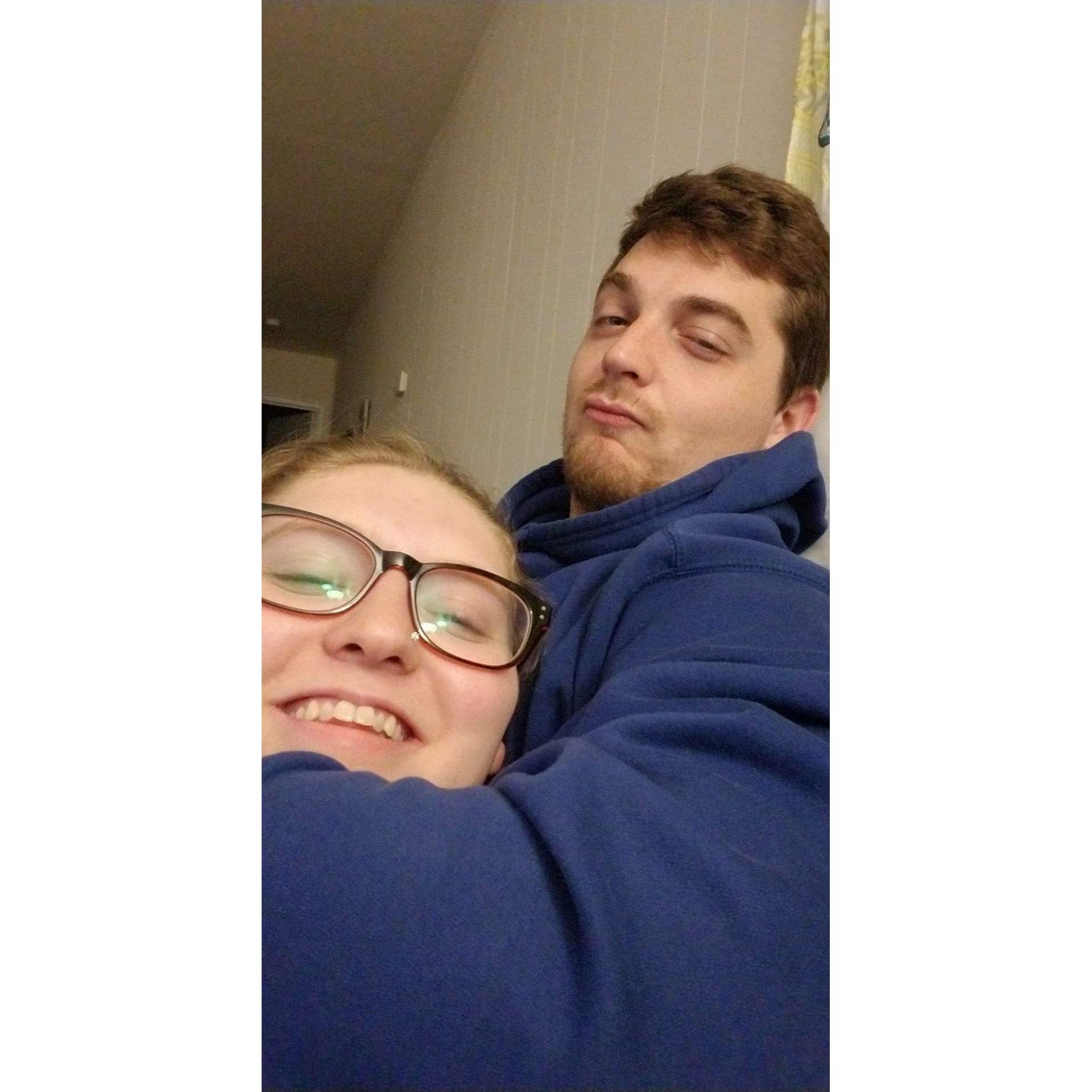 Our first apartment together!