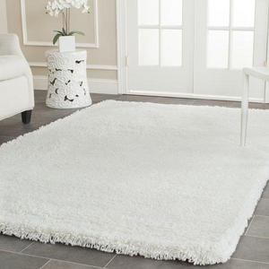 Maya Solid White Area Rug