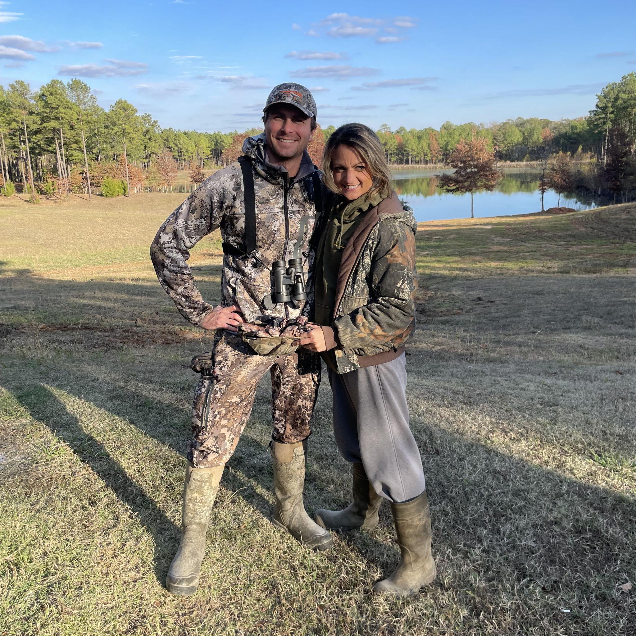 November of 2023 - Paige's first trip to the camp... and pretty certain also her first time wearing camo.