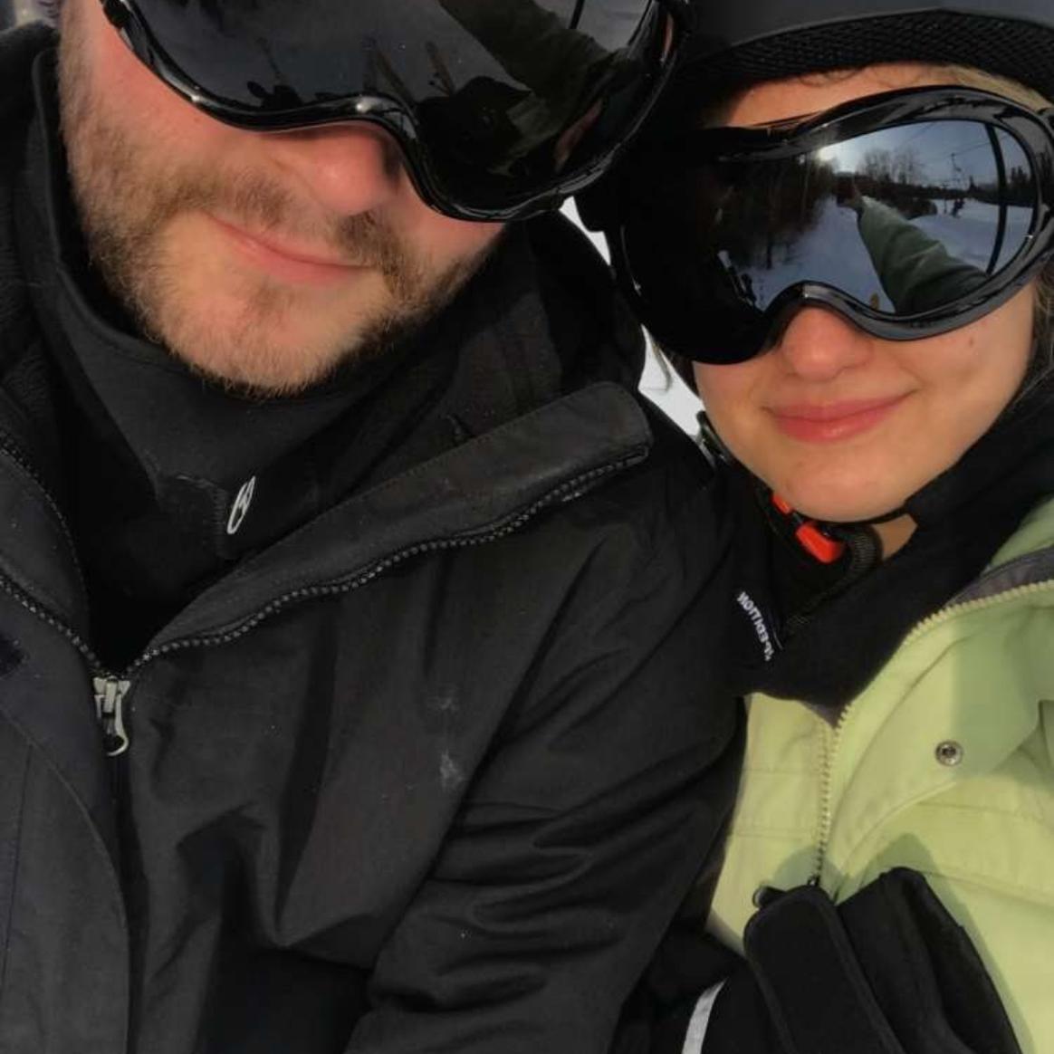 January 2019 ~ Chris & Emily’s first ski trip together.