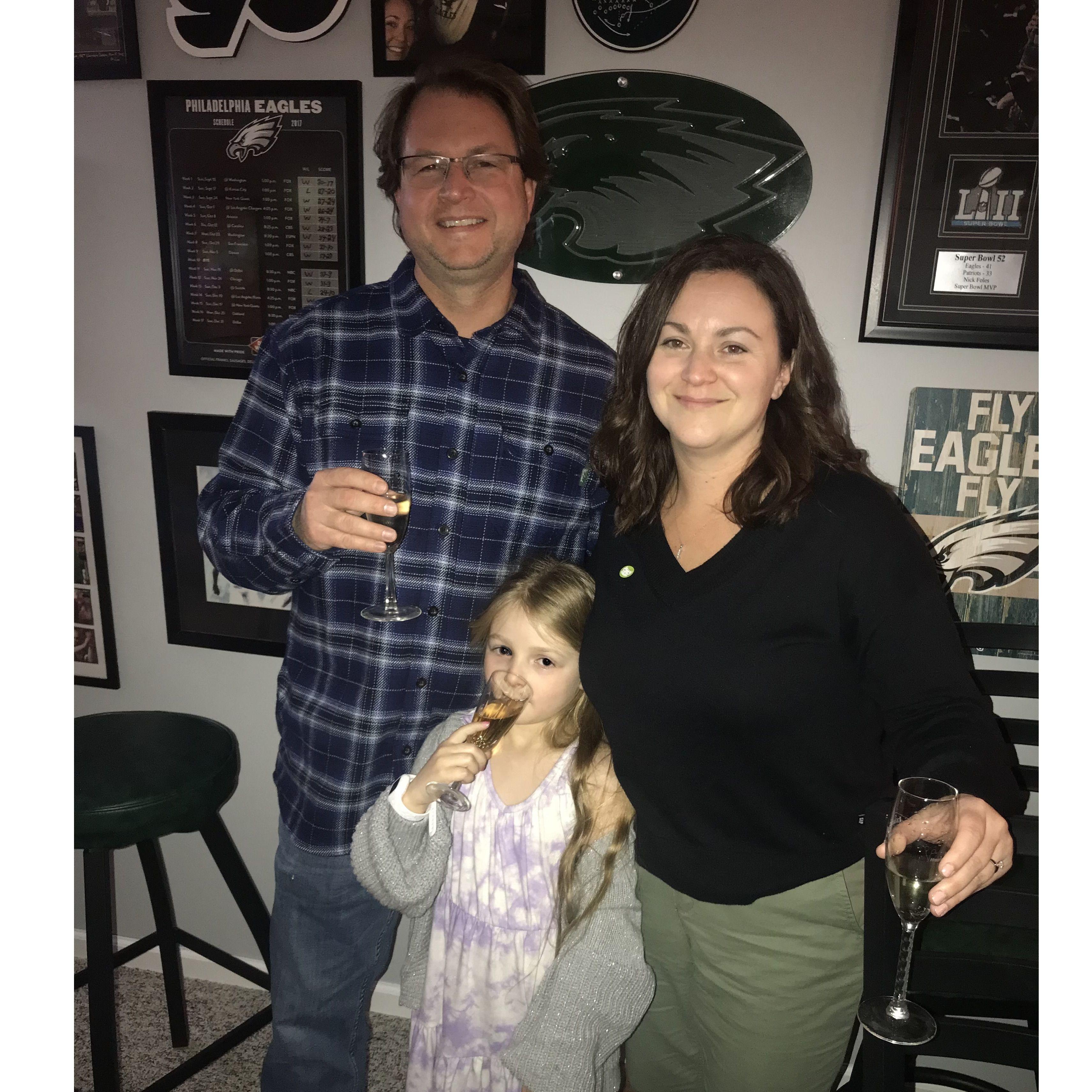 A toast to our engagement at the Remedy.