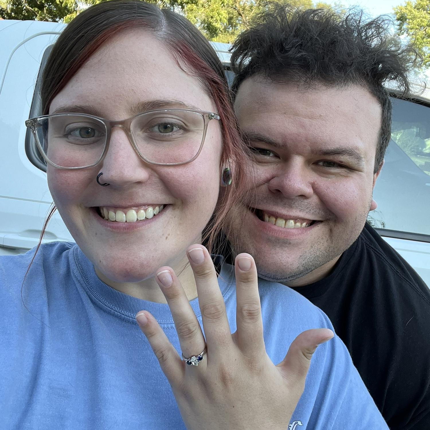 8/21/2024 - the day of the engagement & it still doesn’t feel real 🥹