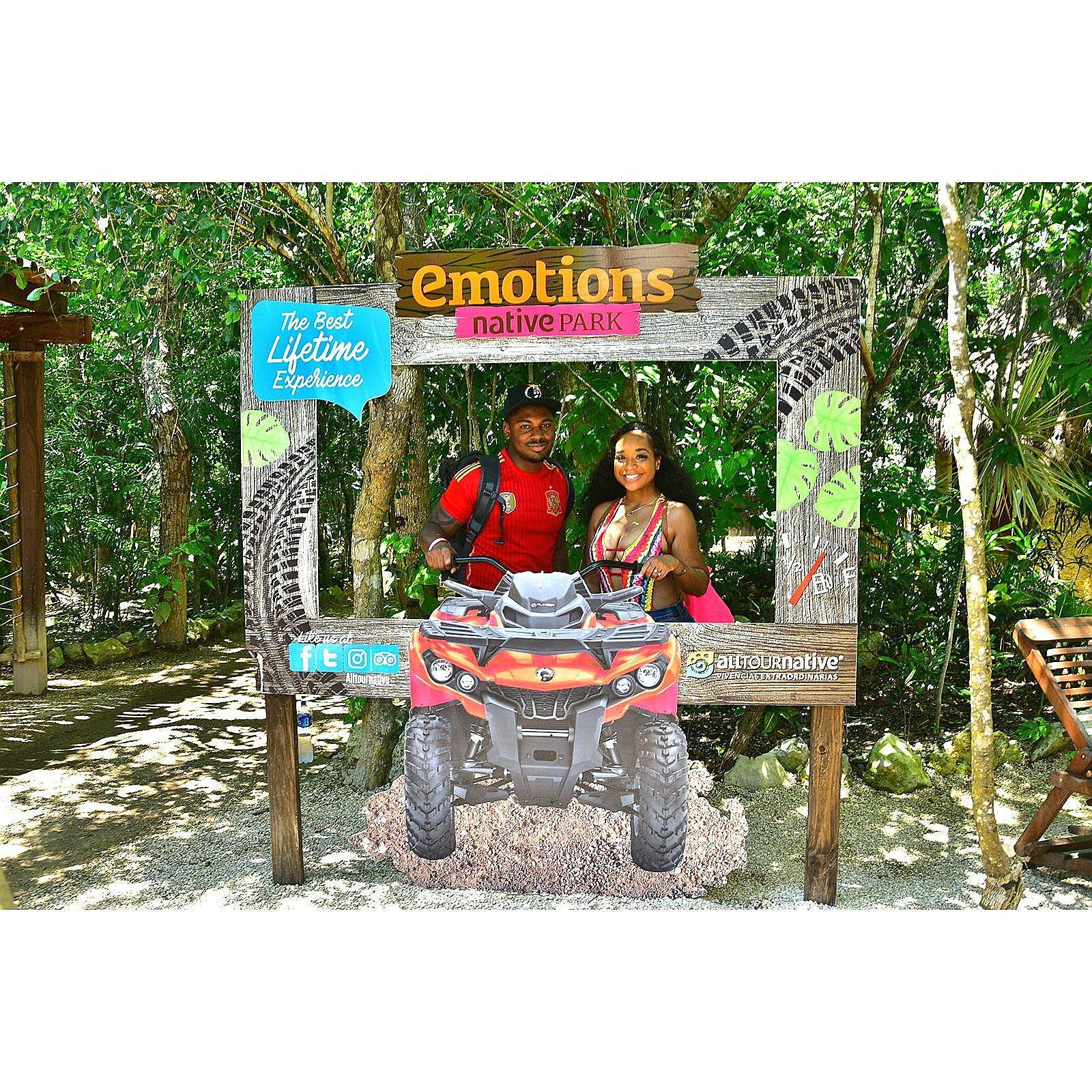 ATV riding in Cancun, Mx