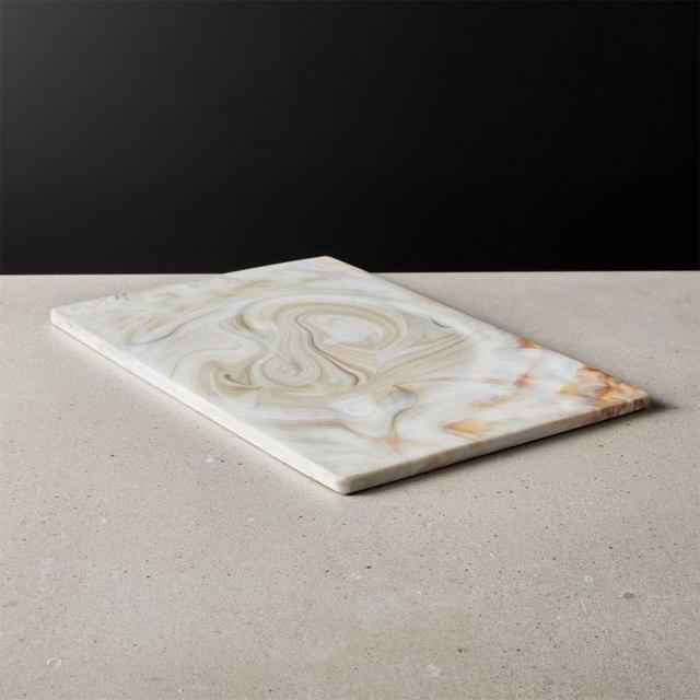 Diego Cast Glass Server 18"x12"