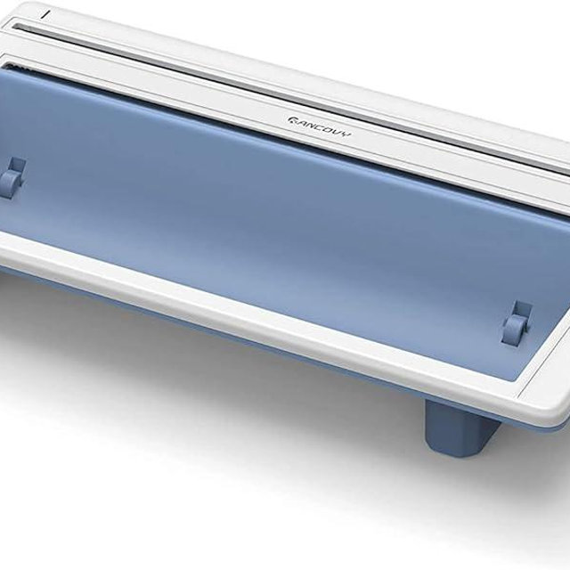 RANCOVY Vinyl Roll Holder with Trimmer for Cricut Maker 3 and Cricut Explore 3, Perfect for Clean Precise Cuts of Smart Vinyls and Heat Transfer Vinyl Iron On