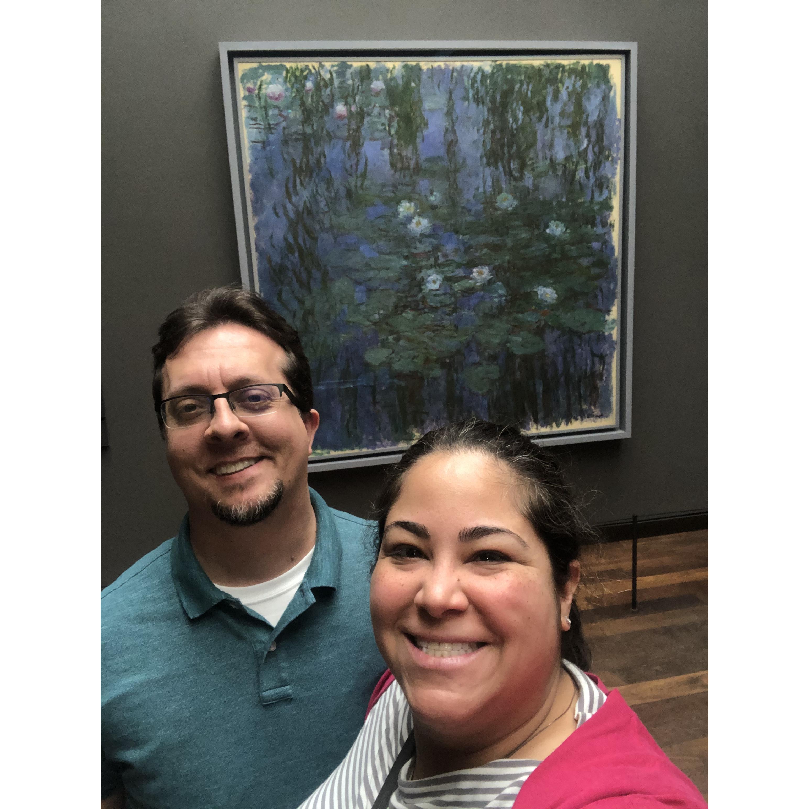 Monet's Water Lilies at the Orsay, Paris
March 2020