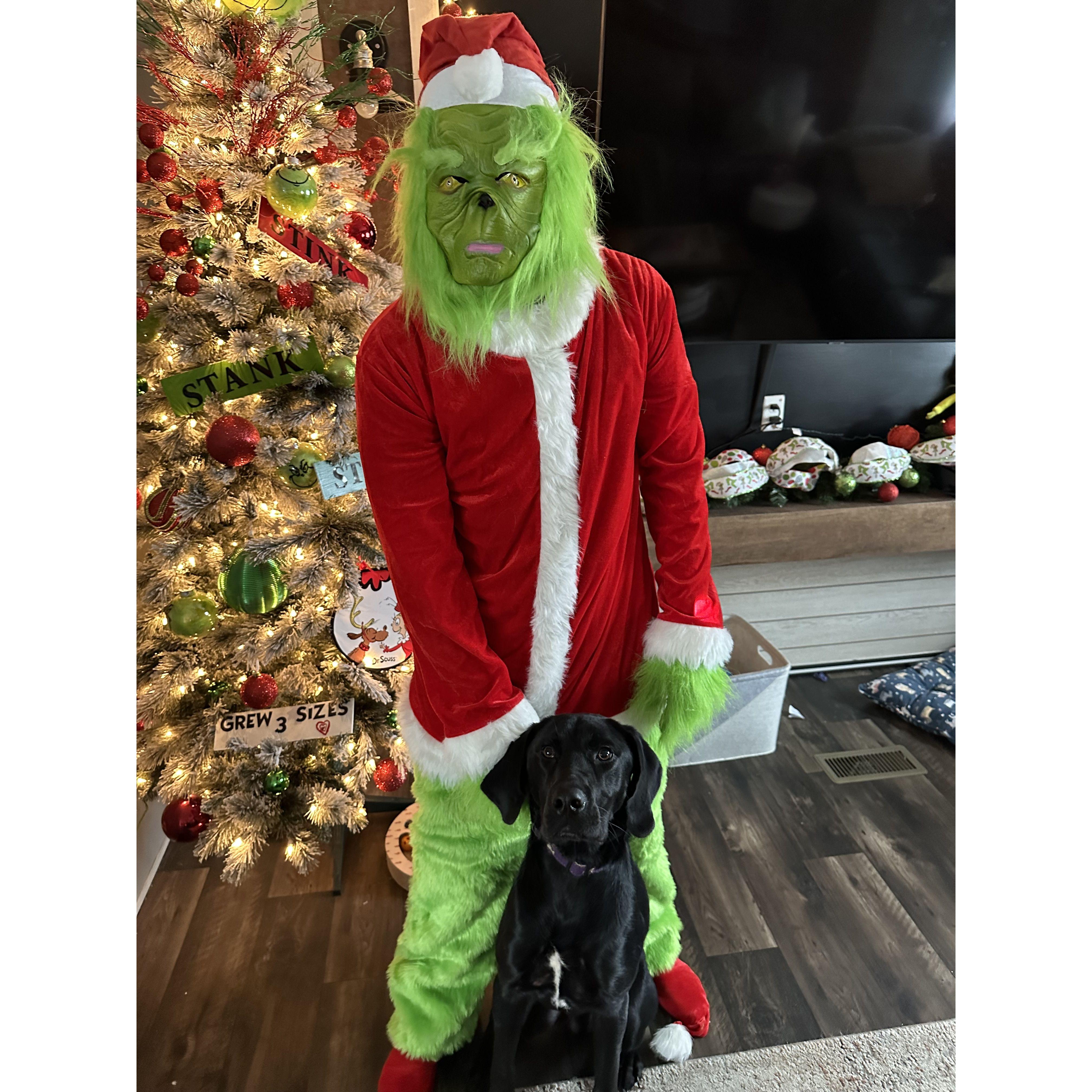 Kylo 1st Christmas with Aubrey and Jacob