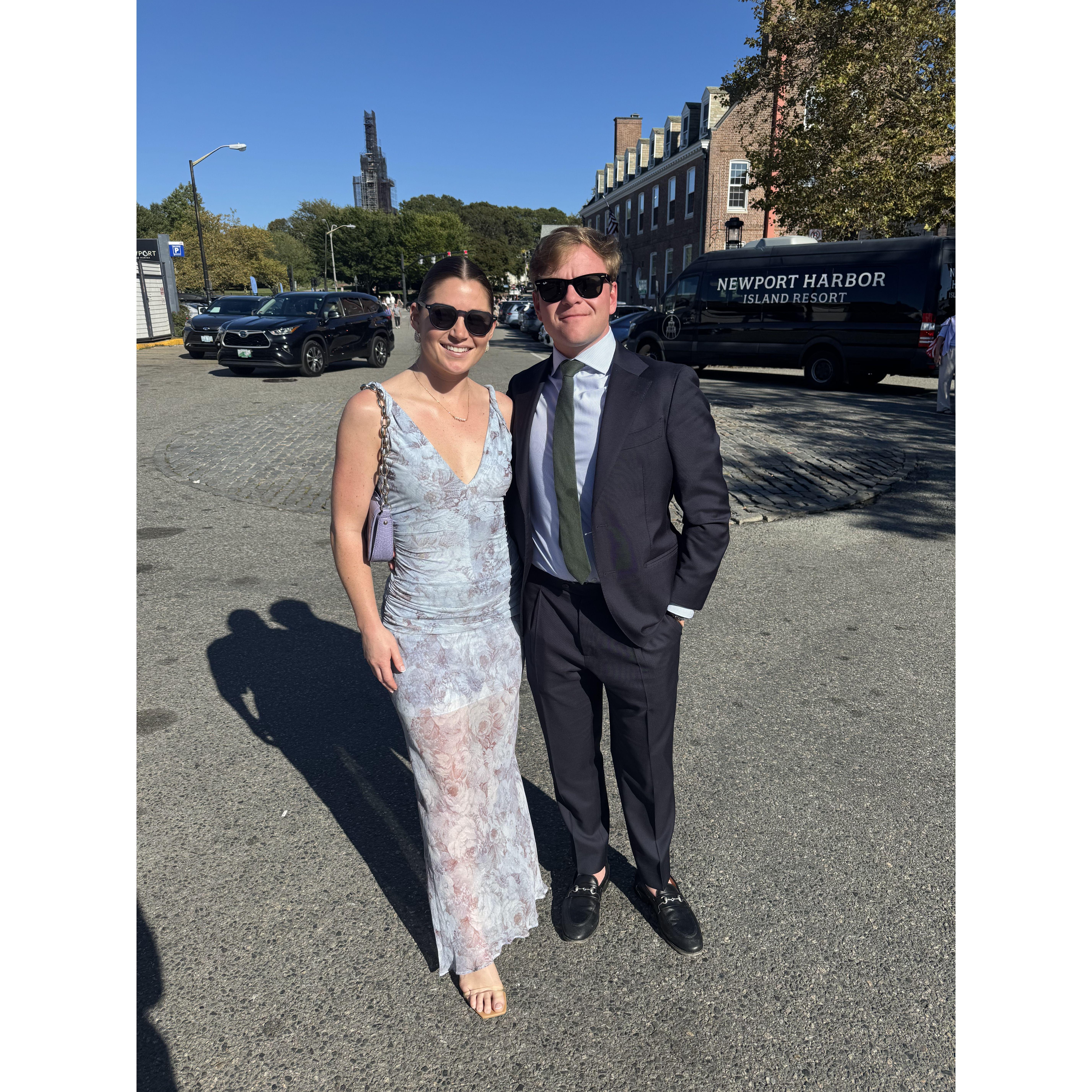 Our friend's wedding in Newport, RI - 2025