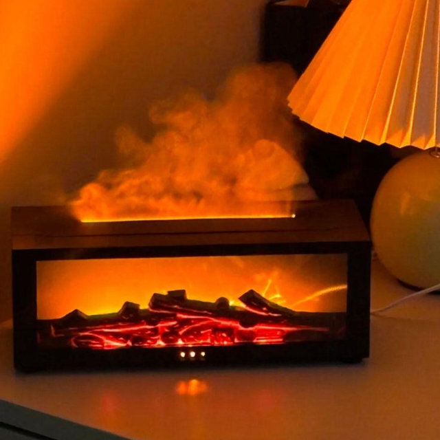 FIREPLACE DIFFUSER HUMIDIFIER christmas