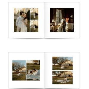 20 Page Photo Book, Linen Cover 8x8"