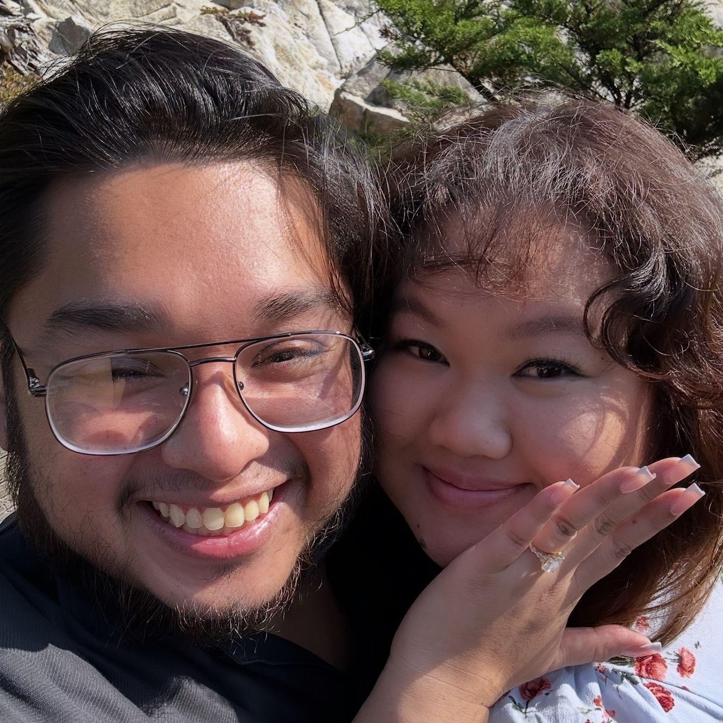 Right after he proposed!!