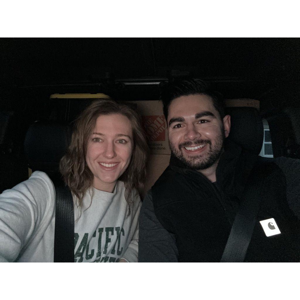 On the road to Texas! We did the trip over two 15 hour driving days.