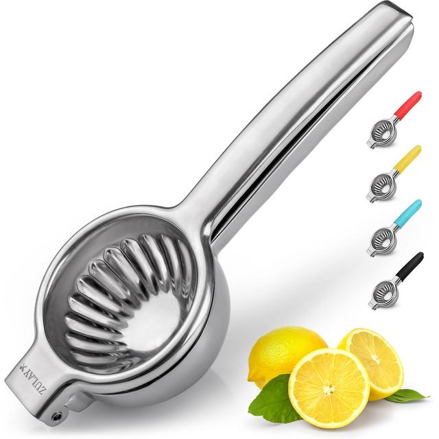 Zulay Lemon Squeezer (Color: Silver)