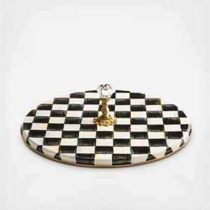 MACKENZIE-CHILDS - Courtly Check Cheese Course