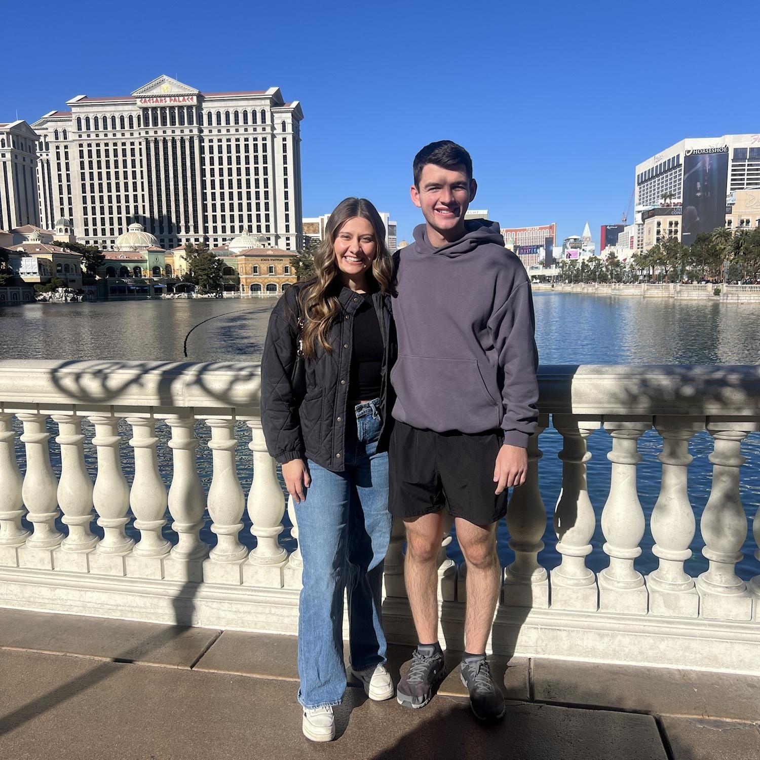 We got to go to Vegas for a weekend with Logan’s work and explore!