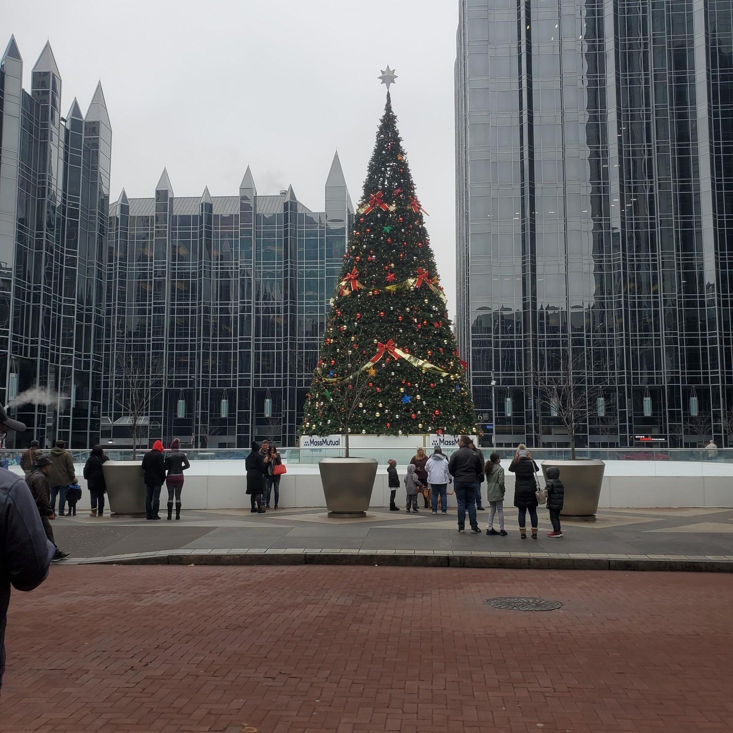My first experience of downtown Pittsburgh and last for  now.  ( thanks alot covid.) December 2019
