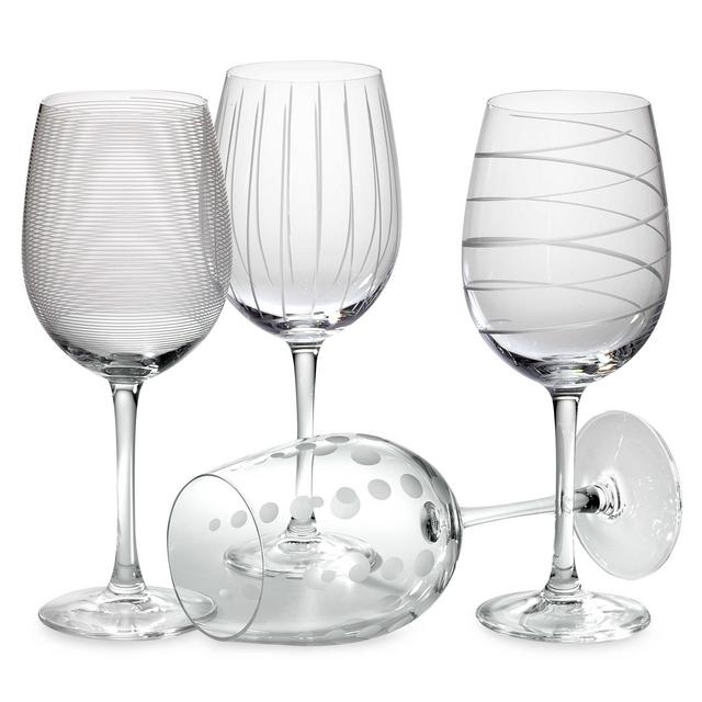 Mikasa® Cheers 16 oz. White Wine Glasses (Set of 4)
