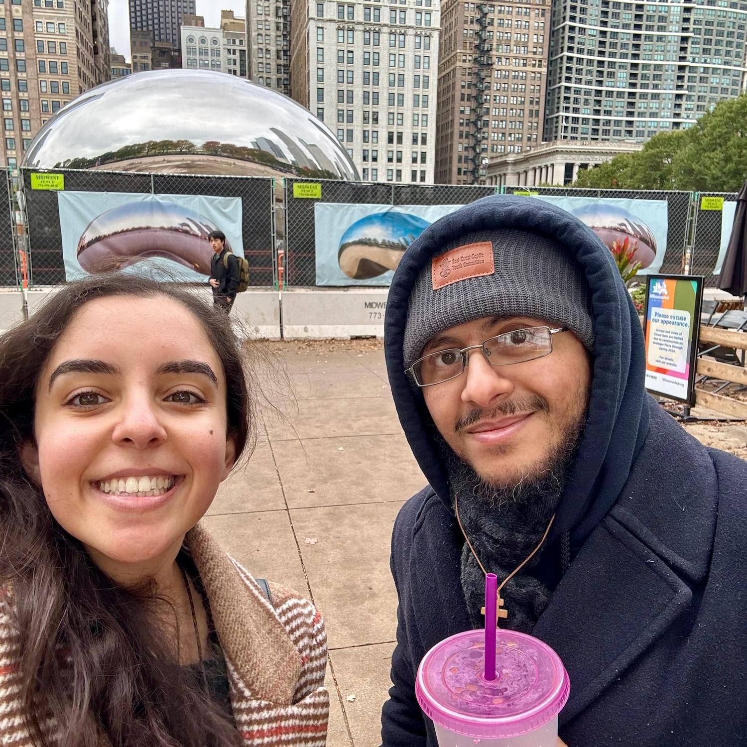 Our attempted first date, the bean was closed