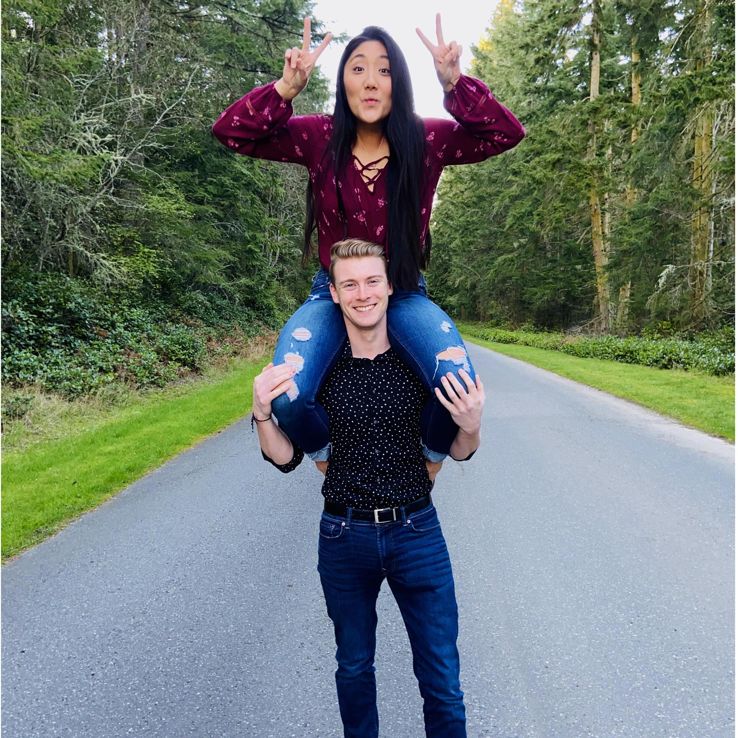 You raise me up... literally!