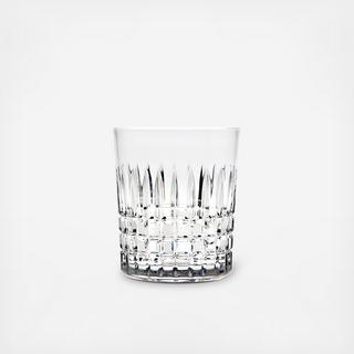 Tartan Double Old Fashioned Glass, Set of 4
