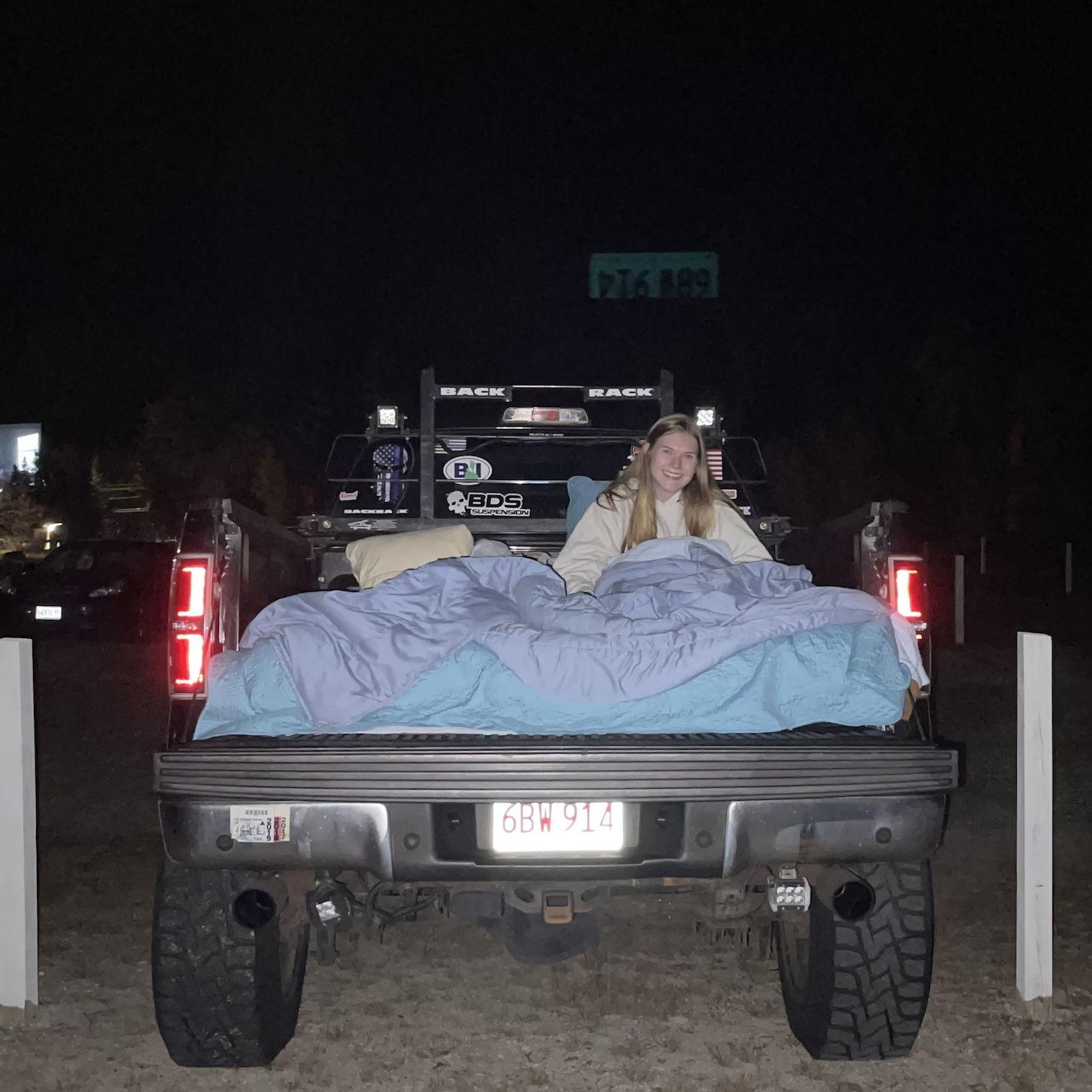 Marcus' cozy birthday surprise to me, a drive-in date night - Bridgton, ME 10.2021
