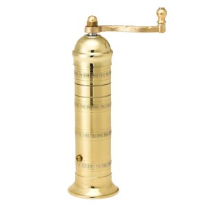 Atlas Pepper Mill, Brass, 8"