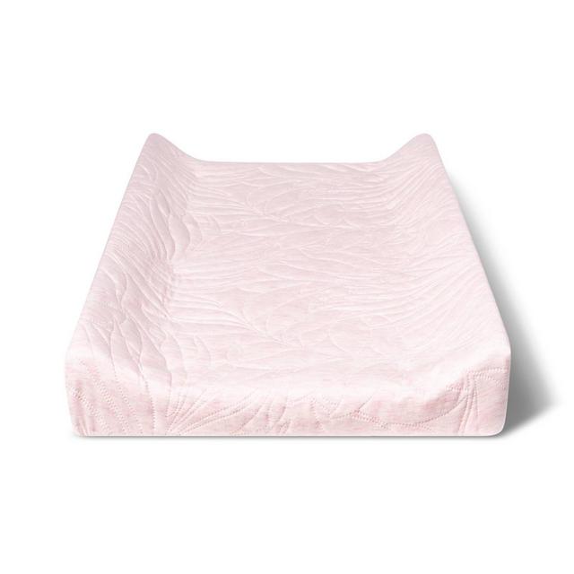 Changing Pad Cover Pink Leaves - Cloud Island™ Pink