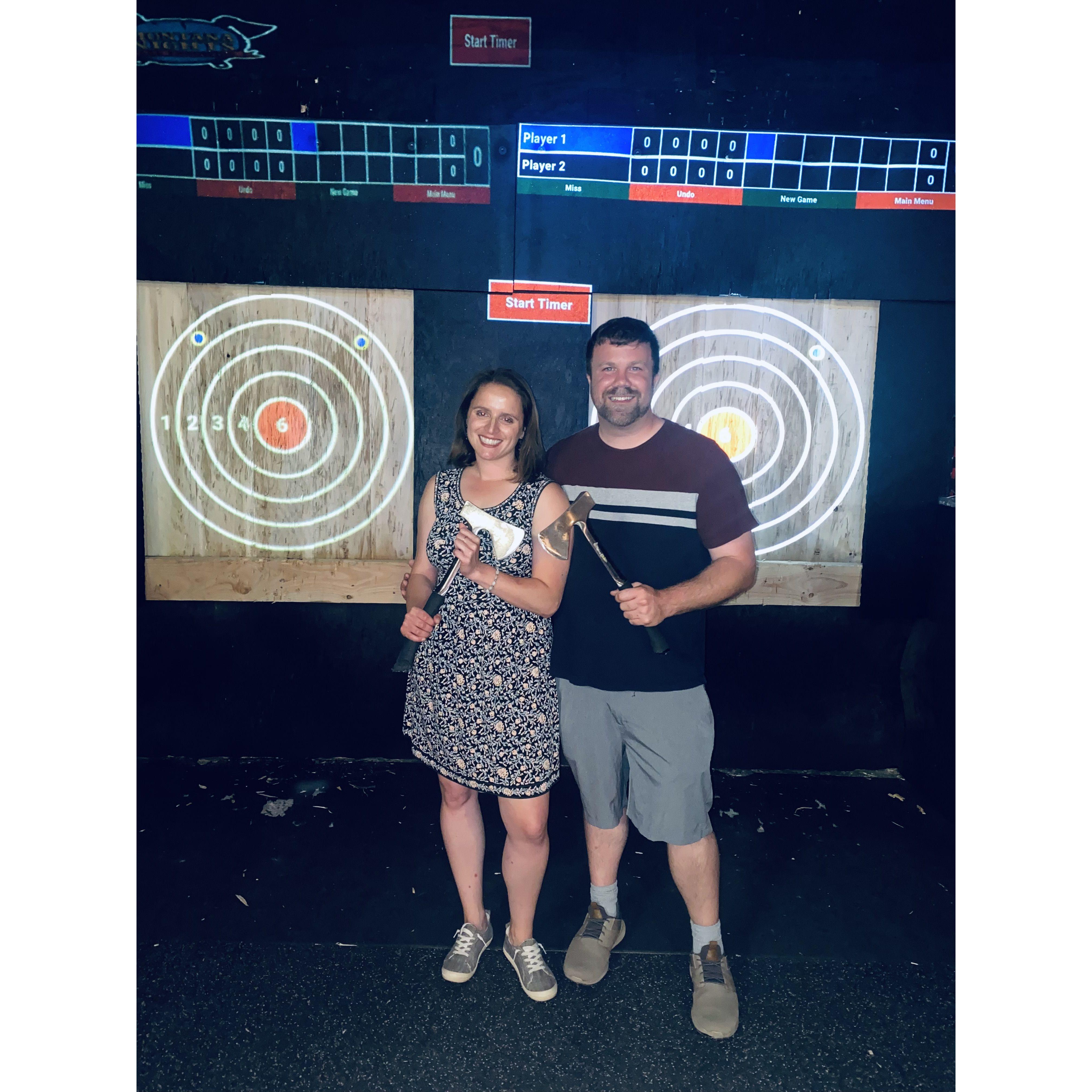 On our second date! We took a picture just in case :)