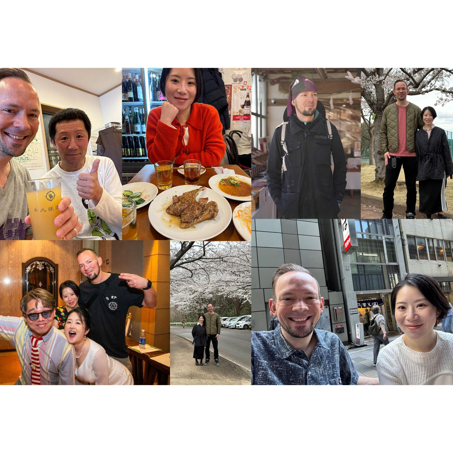 With Miyu's dad and more