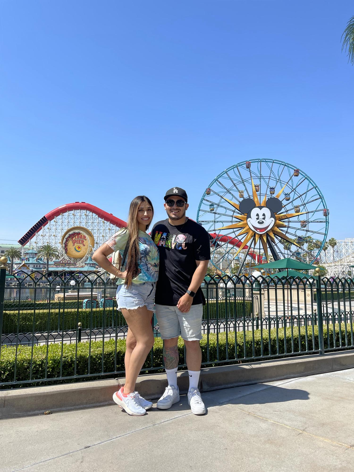 First Disney trip as an ENGAGED COUPLE! (Peep the pins!)