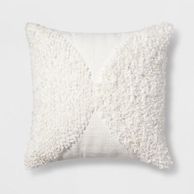 Tufted Half Circle Square Throw Pillow - Project 62™
